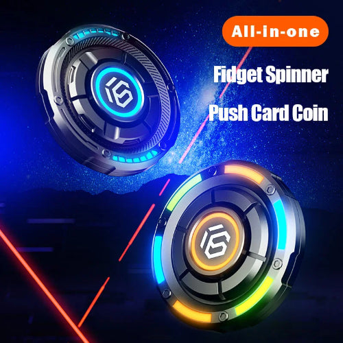 All in one fidget, push card