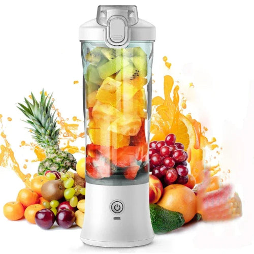 6 Blades Portable Juicer 600ML WHITE