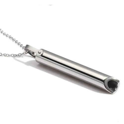 CalmBreath Pendant: Discreet Anxiety & Habit Relief Necklace