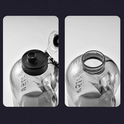 Large spout for easy ice cubes fit