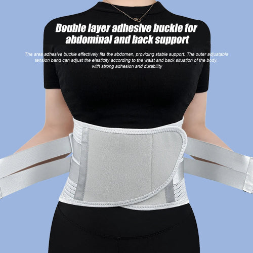 Double layer adhesive buckle