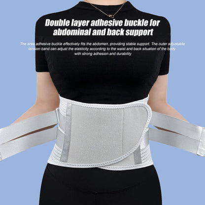 Double layer adhesive buckle