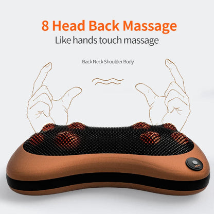 Shiatsu 8 Head Massage Pillow back neck shoulders