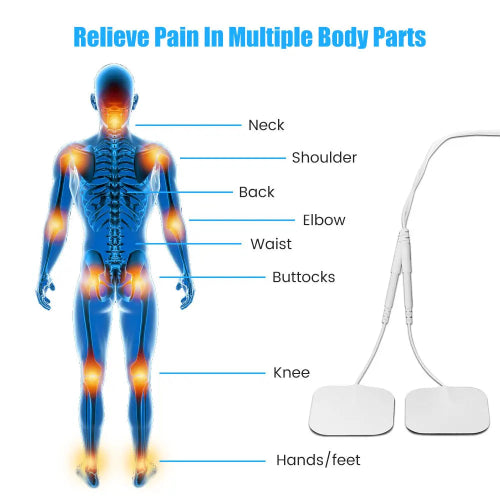 Combines EMS and TENS for comprehensive muscle stimulation