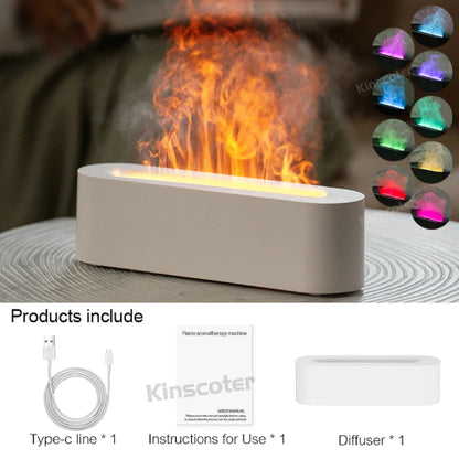 Includes USB cord, user guide and diffuser