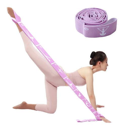 Multi-Loop Resistance Band for Versatile Stretching