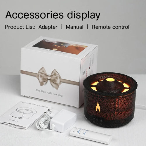 Comes with adapter and remote control