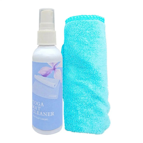 Effectively cleans and refreshes yoga mats
