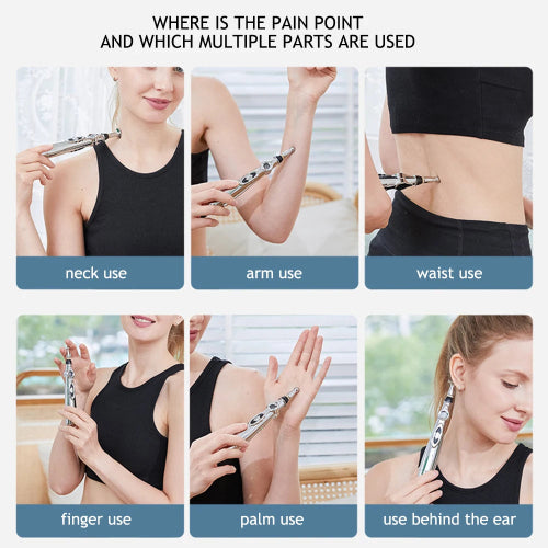 Use on neck, arms, waist, fingers, palm, legs...