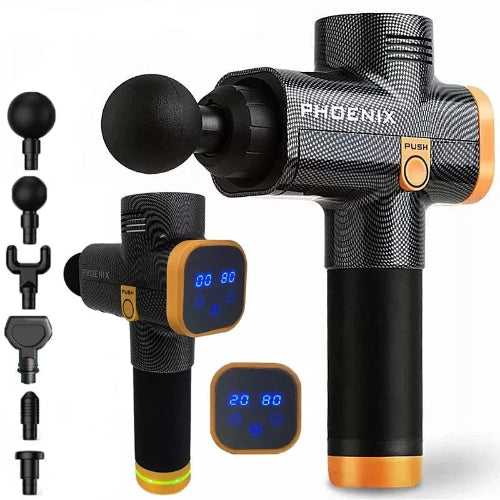 Phoenix A2 Massage Gun 6 heads