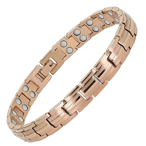 Titanium Steel Therapy Bracelets 2X Ultra Strength Neodymium Magnets