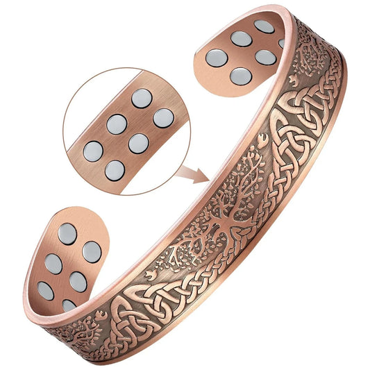 Copper Magnetic Bracelets for Men and Women
