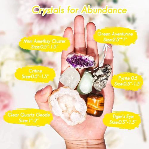 Crystals of abundance