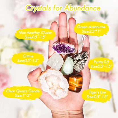 Crystals of abundance