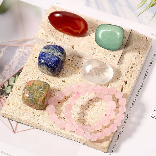 manifest your dreams with this Abundance and Prosperity Crystal Set