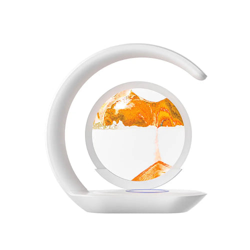 The Flow: Canadian Wireless Charging Desk Lamp ORANGE