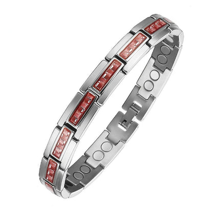 Silver Red Magnetic 