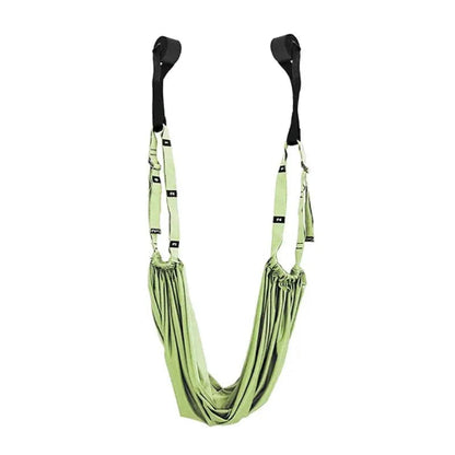 Adjustable Aerial Yoga Strap GREEN