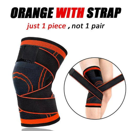 Adjustable sports knee pad