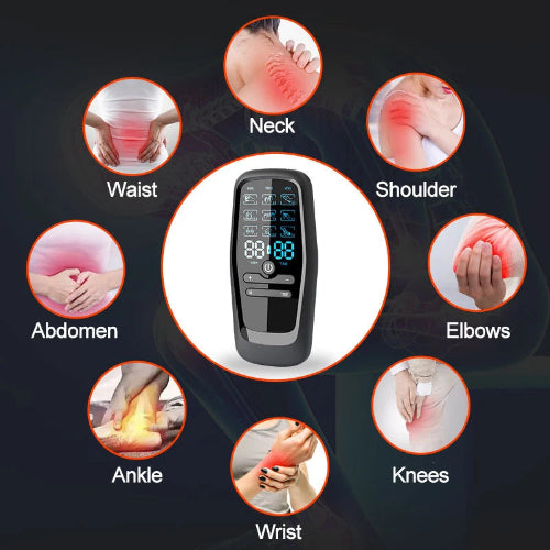 Targets specific areas for localized pain management