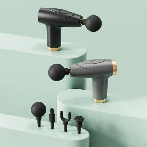 Mini Fascia Gun Massager 4 attachments