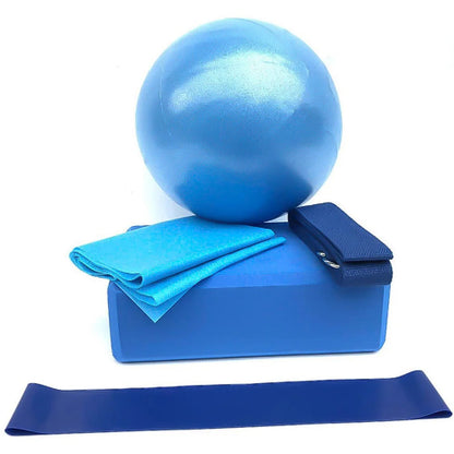 5pcs Yoga Set Blue