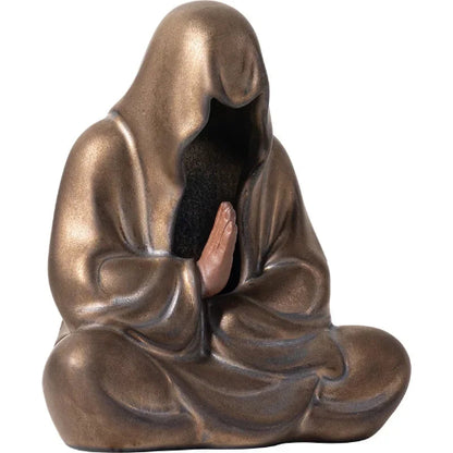 Zen Harmony Figurines: Handcrafted Ceramic Art for Home & Tea Room