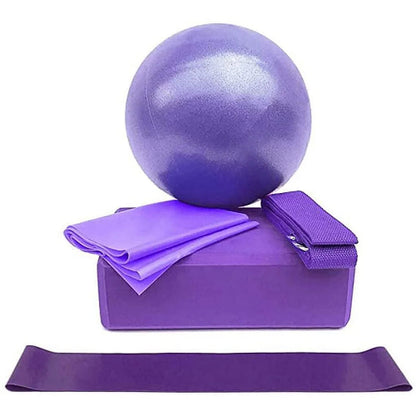 5pcs Yoga Set Purple